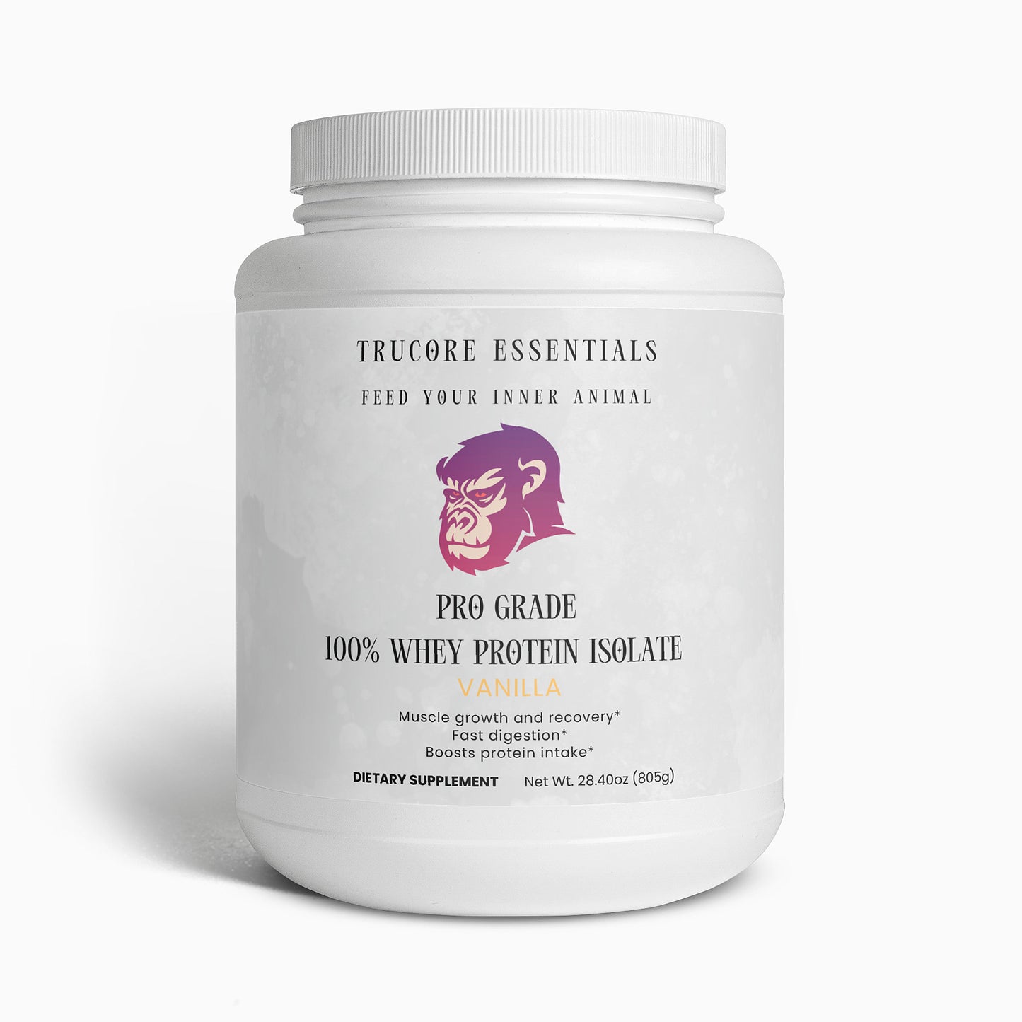 Pro Grade 100% Whey Protein Isolate (Vanilla)