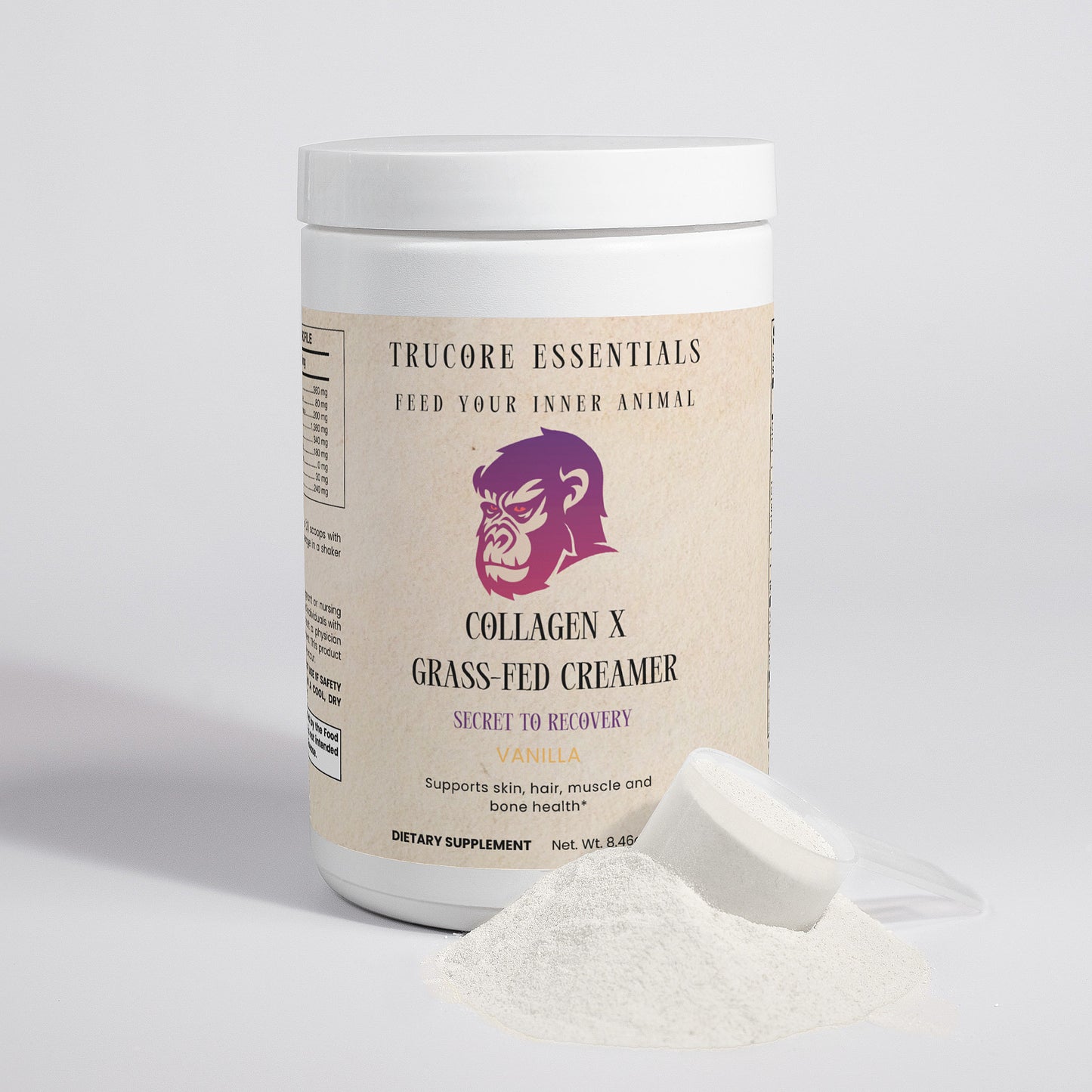 Grass-Fed Collagen Creamer (Vanilla)